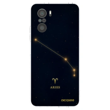 Picasee silikonový průhledný obal pro Xiaomi Poco F3 - ARIES