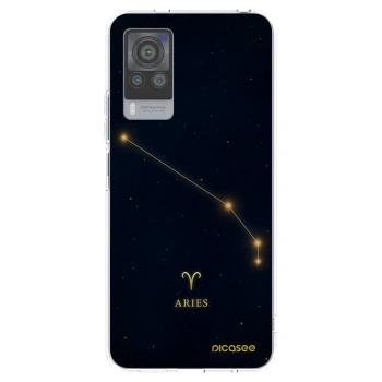 Picasee silikonový průhledný obal pro Vivo X60 Pro 5G - ARIES