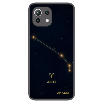 Picasee silikonový černý obal pro Xiaomi 11 Lite 5G NE - ARIES