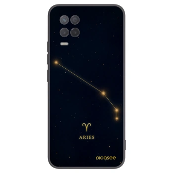 Picasee silikonový černý obal pro Realme 8 5G - ARIES