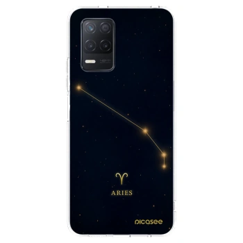 Picasee silikonový průhledný obal pro Realme 8 5G - ARIES