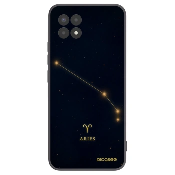 Picasee silikonový černý obal pro Realme 8i - ARIES