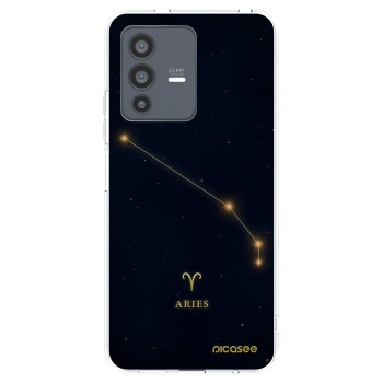 Picasee silikonový průhledný obal pro Vivo V23 5G - ARIES