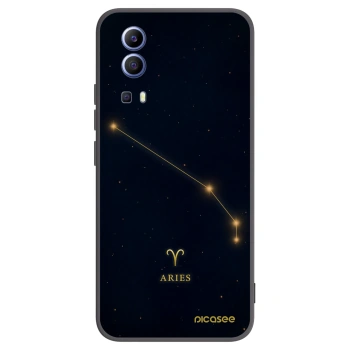 Picasee silikonový černý obal pro Vivo Y52 5G - ARIES