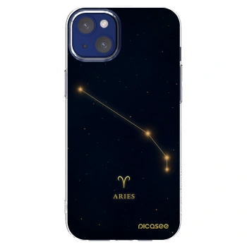 Picasee silikonový průhledný obal pro Apple iPhone 14 Plus - ARIES