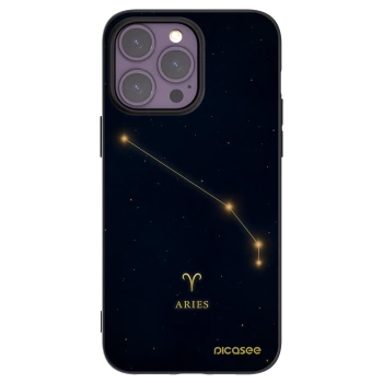Picasee silikonový černý obal pro Apple iPhone 14 Pro Max - ARIES