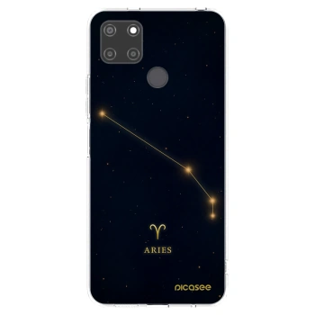 Picasee silikonový průhledný obal pro Realme C21Y - ARIES
