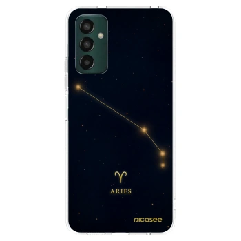 Picasee silikonový průhledný obal pro Samsung Galaxy M13 M135F - ARIES