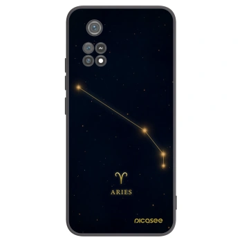 Picasee silikonový černý obal pro Xiaomi Poco M4 Pro - ARIES