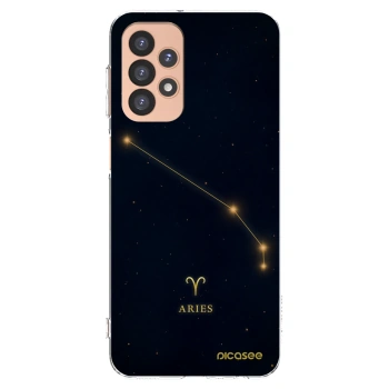 Picasee silikonový průhledný obal pro Samsung Galaxy A23 A236B 5G - ARIES
