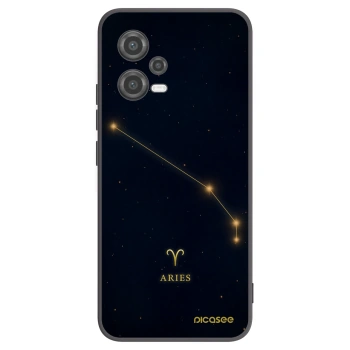 Picasee silikonový černý obal pro Xiaomi Poco X5 - ARIES