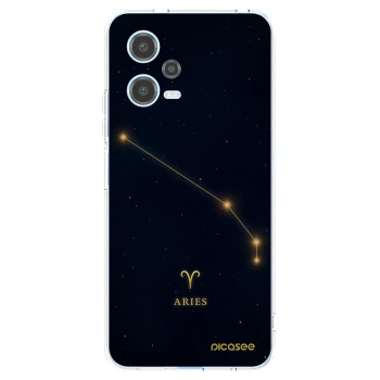 Picasee silikonový průhledný obal pro Xiaomi Redmi Note 12 5G - ARIES