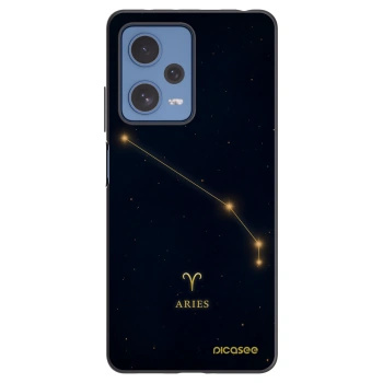 Picasee silikonový černý obal pro Xiaomi Redmi Note 12 Pro 5G - ARIES