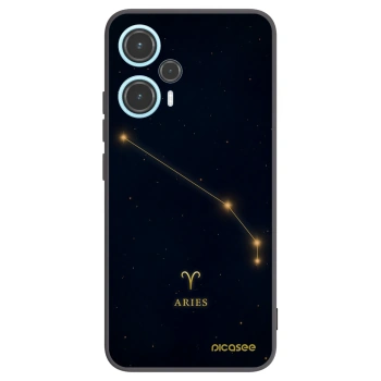 Picasee silikonový černý obal pro Xiaomi Poco F5 - ARIES