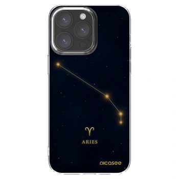 Picasee silikonový průhledný obal pro Apple iPhone 15 Pro Max - ARIES