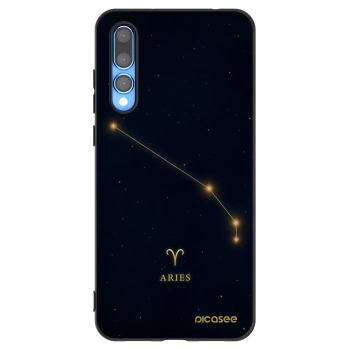 Picasee silikonový černý obal pro Huawei P20 Pro - ARIES