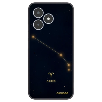 Picasee silikonový černý obal pro Realme C53 - ARIES