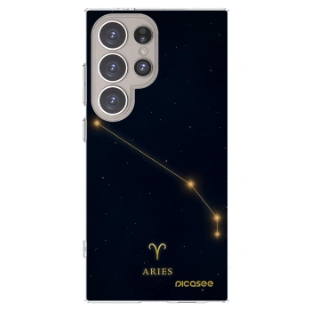 Picasee silikonový průhledný obal pro Samsung Galaxy S24 Ultra S928B 5G - ARIES