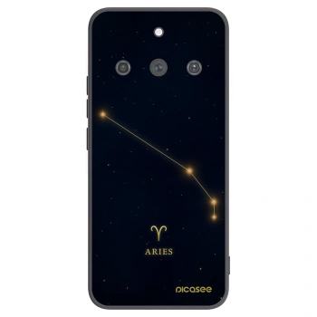 Picasee silikonový černý obal pro Realme 11 Pro+ - ARIES