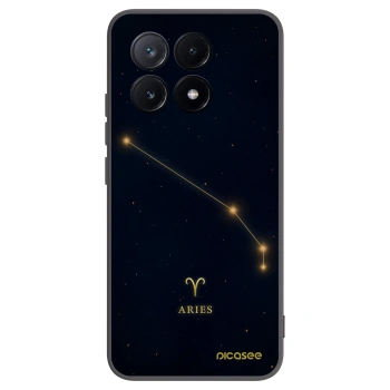 Picasee silikonový černý obal pro Xiaomi Poco X6 Pro - ARIES