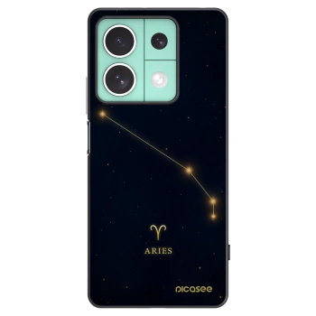 Picasee silikonový černý obal pro Xiaomi Redmi Note 13 5G - ARIES