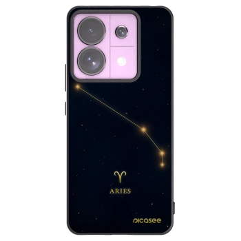 Picasee silikonový černý obal pro Xiaomi Redmi Note 13 Pro 5G - ARIES