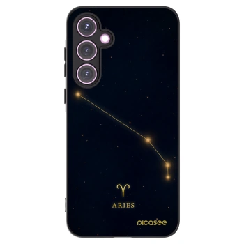 Picasee silikonový černý obal pro Samsung Galaxy A35 5G A356B - ARIES