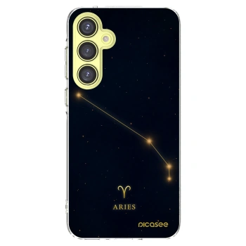 Picasee silikonový průhledný obal pro Samsung Galaxy A35 5G A356B - ARIES