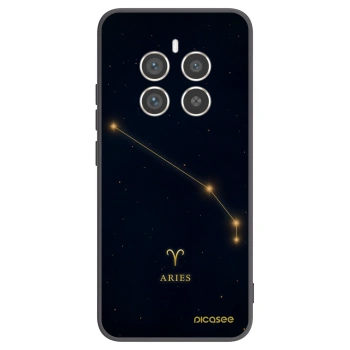 Picasee silikonový černý obal pro Realme 12 Pro 5G - ARIES