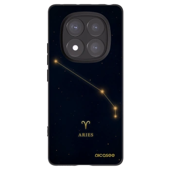 Picasee silikonový černý obal pro Xiaomi Redmi Note 14 Pro 5G - ARIES