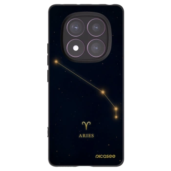 Picasee silikonový černý obal pro Xiaomi Redmi Note 14 Pro 4G - ARIES