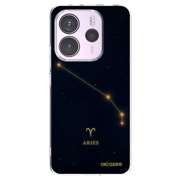 Picasee silikonový průhledný obal pro Xiaomi Redmi Note 14 4G - ARIES