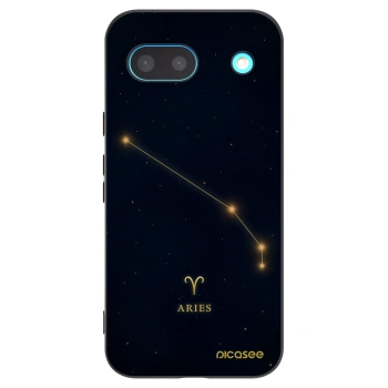 Picasee silikonový černý obal pro Google Pixel 8a - ARIES