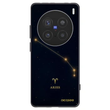 Picasee silikonový černý obal pro Vivo X200 Pro - ARIES