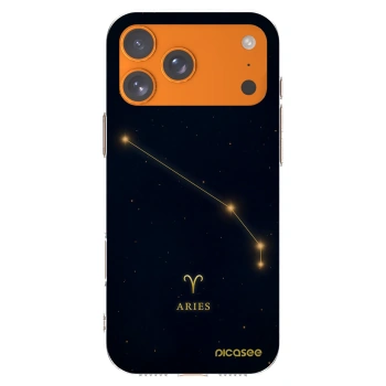 Picasee silikonový průhledný obal pro Apple iPhone 17 Pro Max - ARIES