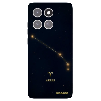 Picasee silikonový černý obal pro Motorola Edge 60 Pro - ARIES