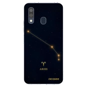 Picasee silikonový průhledný obal pro Samsung Galaxy A40 A405F - ARIES