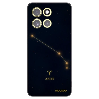 Picasee silikonový černý obal pro Motorola Moto G86 5G - ARIES