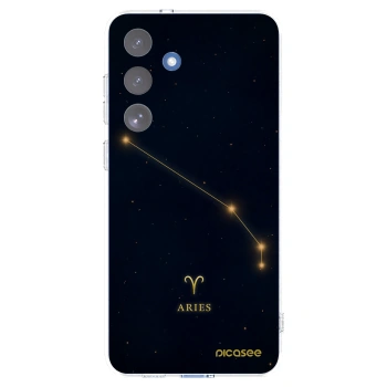 Picasee silikonový průhledný obal pro Samsung Galaxy S25 FE 5G - ARIES
