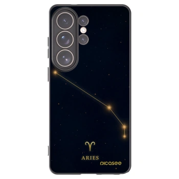 Picasee silikonový černý obal pro Samsung Galaxy S26 Ultra - ARIES