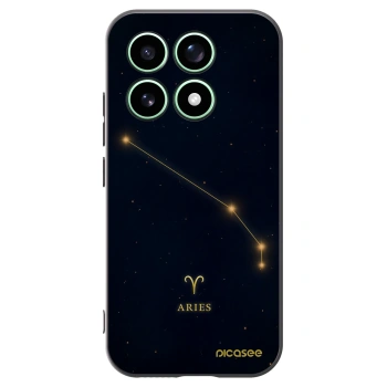 Picasee silikonový černý obal pro Xiaomi 17 - ARIES