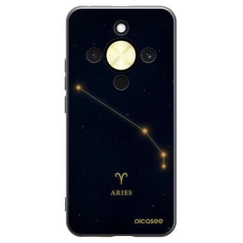 Picasee silikonový černý obal pro Honor Magic8 Lite 5G - ARIES