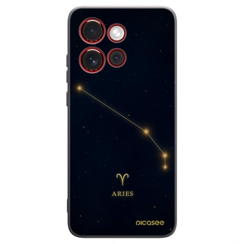 Picasee silikonový černý obal pro Motorola Edge 60 Neo 5G - ARIES