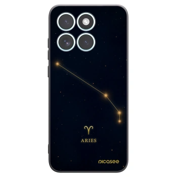 Picasee silikonový černý obal pro Motorola Edge 70 Fusion - ARIES