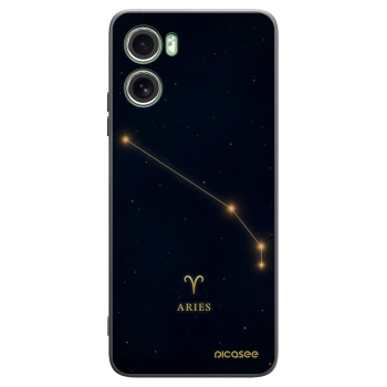 Picasee silikonový černý obal pro Motorola Moto G06 - ARIES