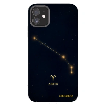 Picasee silikonový průhledný obal pro Apple iPhone 11 - ARIES