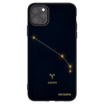 Picasee silikonový černý obal pro Apple iPhone 11 Pro Max - ARIES