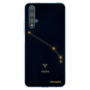 Picasee silikonový průhledný obal pro Huawei Nova 5T - ARIES