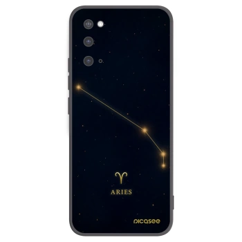 Picasee silikonový černý obal pro Samsung Galaxy S20 G980F - ARIES