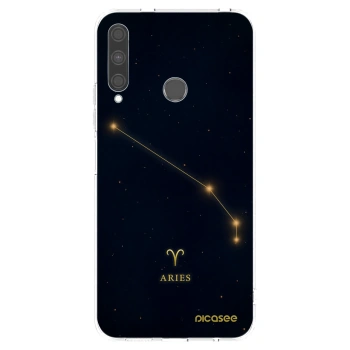 Picasee silikonový průhledný obal pro Huawei P40 Lite E - ARIES